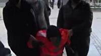 Cemaatin önünde bale yapan Rus uyruklu vatandaş polis ekiplerinin müdahalesiyle camiden çıkarıldı