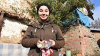 Liseli satranç şampiyonu Melek hayvancılıkla uğraşan ailesinin en büyük destekçisi