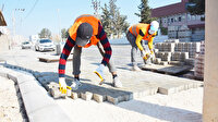 Kızıltepe'de 700 bin Metrekare Parke Taşı Döşemesi Yapıldı