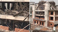 Kocaeli'de cami inşaatında kubbe kalıbı çöktü: 8 kişi yaralandı