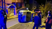 Rögar kapağına çarpıp takla attı: Bir kişi yaralandı