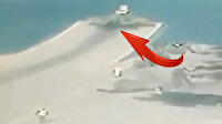 İngiliz donanmasına ait F-35'in denize düşme anı paylaşıldı