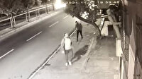 'Örümcek Adam' gibi binaya tırmanan hırsızlara sivil polislerden suçüstü