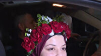 İsrail hapishanelerinde 7 yıldır tutuklu bulunan Filistinli kadın Emel Takatk özgürlüğüne kavuştu