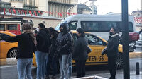 İstanbulluların çilesi taksiciler lodosta da müşteri beğenmedi