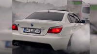 E-5'te drift yapan sürücüye 6 bin 700 TL ceza