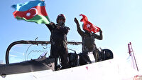 Azerbaycan semalarında uçan Hürkuş göz doldurdu