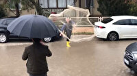 CHP'li Edirne Belediyesi'ne vatandaştan altyapı tepkisi: Ağ atıp balık tutmaya çalıştı