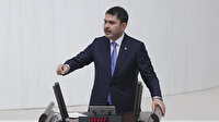 Bakan Kurum Meclis kürsüsünden seslendi: Sizin yaktığınız şehirleri biz yeniden imar ettik