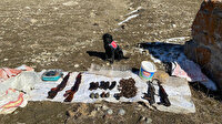 PKK'nın araziye gizlediği çok sayıda silah ve mühimmat imha edildi