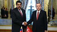 Cumhurbaşkanı Erdoğan Venezuelalı mevkidaşıyla görüştü