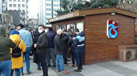 Trabzonspor taraftarı ilk yarının son düellosu için gişelere koştu