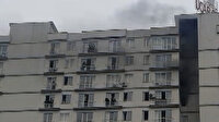Esenyurt'ta 18 katlı binada yangın: El sallayarak kurtarılmayı beklediler