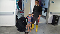 Bir köpek saldırısı da Aksaray'da: Altı yaşındaki Fevvaz hastanelik oldu