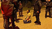 Bursa'da alkollü sürücü polise önce zorluk çıkardı ardından diz çöküp yalvardı