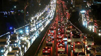 İstanbul trafiğinde 'yeni yıl' yoğunluğu: Yüzde 65'lere ulaştı