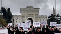 AGD'li üniversite öğrencileri yılbaşı kutlamalarına tepki gösterdi