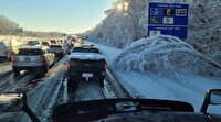 ABD’de kar esareti: Sürücüler 15 saat mahsur kaldı