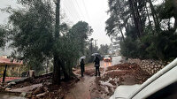 Marmaris'te 8 saatte metrekareye 62 kilogram yağış düştü: Evleri su bastı