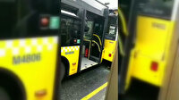 Esenyurt'ta metrobüs kazası: Durakta yolcu alırken arkadan çarptı