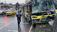 İstanbul'da İETT otobüsleri çarpıştı: Sekiz yolcu yaralandı