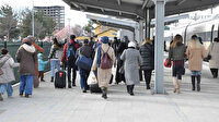 Karaman'da yüksek hızlı tren yoğunluğu: İki günde 5 bin 300 yolcu Konya'ya gidip geldi