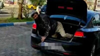 Antalya'da pes dedirten olay: Araba kirlenmesin diye işçiyi bagajda taşıdı