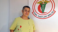 Tabipleri Birliği Başkanı PKK paçavrasında TURKOVAC’ı kötüledi