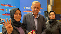 Cumhurbaşkanı Erdoğan'dan üniversite öğrencisine bilezik hediyesi