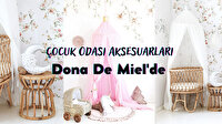 Birbirinden Farklı Çocuk Odası Aksesuarları Dona De Miel'de