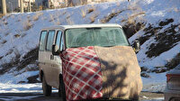 Burası Sibirya değil Erzurum: Kapı kilitleri bile dondu