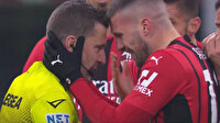 Hakem maçtan sonra gözyaşlarına boğuldu: Futbolcular soyunma odasında teselli etti