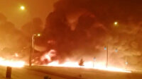 Kahramanmaraş'taki petrol boru hattında korkutan patlama: Alevler yolu kapattı