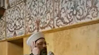 Diyanet İşleri Başkanı Erbaş Tiran'da açılışı yapılan camide ezan okudu
