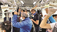 Kovid vakalarını toplu ulaşım patlattı