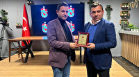 Trabzonspor Yönetim Kurulu Üyesi Hancı, TSYD Trabzon Şubesini ziyaret etti