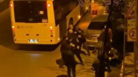 Sultanbeyli'de beş kişi otobüs şoförü darbederek hastanelik etti