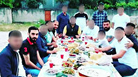 Silahlı saldırıya uğramıştı: Katilleriyle yemek yerken fotoğraf çektirmiş