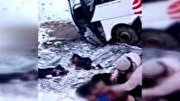 Otobüs kazasının yeni görüntülerinde yürek yakan feryat: Baygınsın değil mi bir tanem?