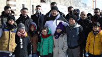 Van'da "Kar Yürüyüşü Ve Kartopu Festivali" Düzenlendi