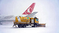 Türk Hava Yolları kar yağışı nedeniyle yarın 04.00'a kadar tüm uçuşlarını durdurdu