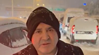 Trafikte mahsur kalan Şafak Sezer: Biliyoruz her yer böyle ama lütfen yardım edin