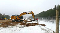 Polonya Belarus sınırına 186 kilometrelik duvar örüyor