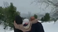 Osmaniye'de kar yağışı nedeniyle köyde mahsur kalan yaşlı kadını itfaiye kurtardı