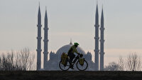 Almanya'dan Türkiye'ye bisikletle geldi: Yol boyunca camileri tanıttı
