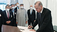Dubai Expo'da Türkiye Milli Günü Heyecanı: Cumhurbaşkanı Erdoğan şeref defterini imzaladı