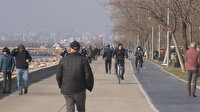 İstanbul’da güneşi gören sahile koştu