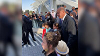 Cumhurbaşkanı Erdoğan'a Dubai'de çocuklardan samimi karşılama