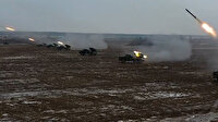 Rus birlikleri roketatar sistemleriyle Belarus'ta tatbikat yaptı