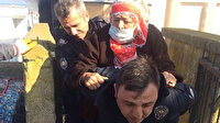 Yaşlı kadını alevler arasından çıkarmıştı: Kahraman polise ödül